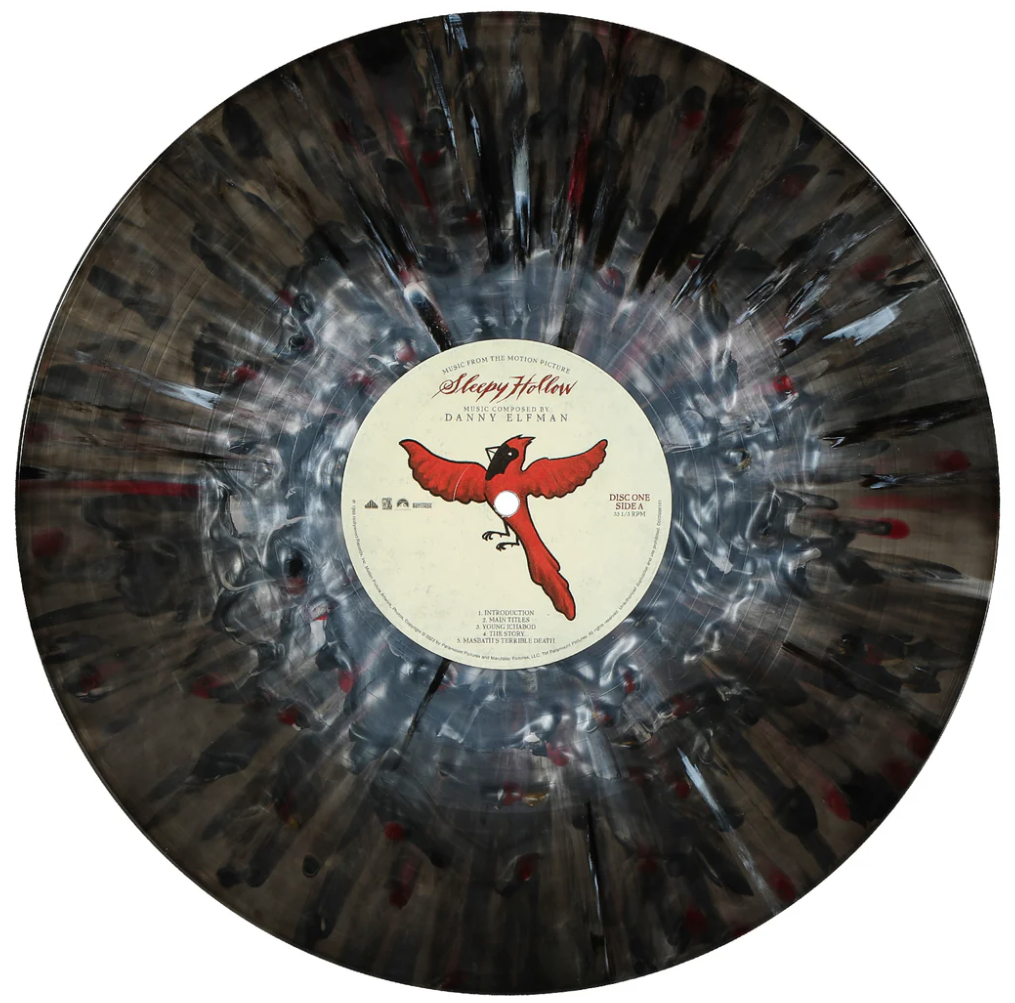 Danny Elfman - Banda sonora original de Sleepy Hollow (2 LP, 150 g, salpicadura del jinete sin cabeza) [Vinilo]