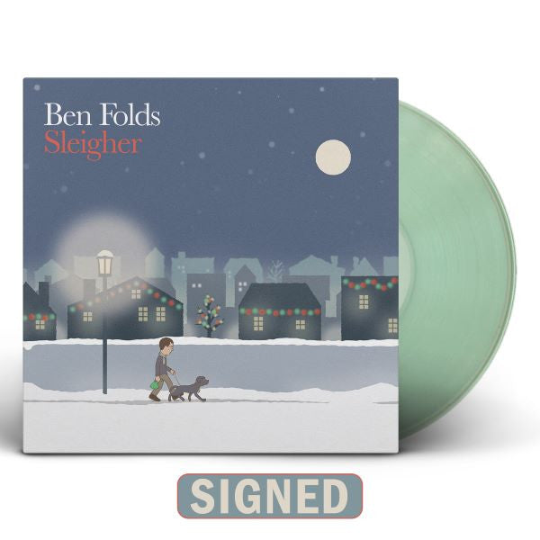 Ben Folds - Sleigher (IEX Green Autographed) [Vinyl]