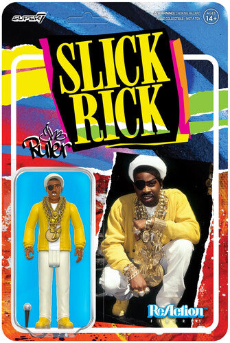 Super7 - Slick Rick ReAction Figure Wave 1 (Collectible, Figure, Action Figure) [Action Figure]