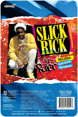 Super7 - Slick Rick ReAction Figure Wave 1 (Collectible, Figure, Action Figure) [Action Figure]