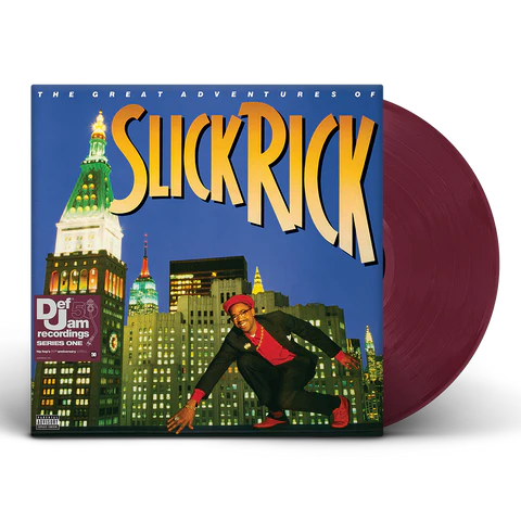 Slick Rick - The Great Adventures Of Slick Rick [Explicit] (IEX, Limited, Burgundy, 2LP) [Vinyl]