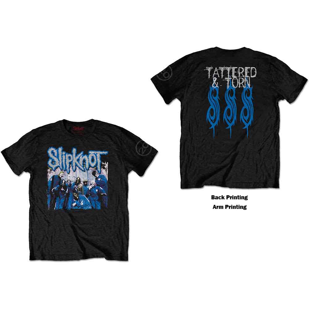 Slipknot - Tattered &amp; Torn - Camiseta del 20.º aniversario