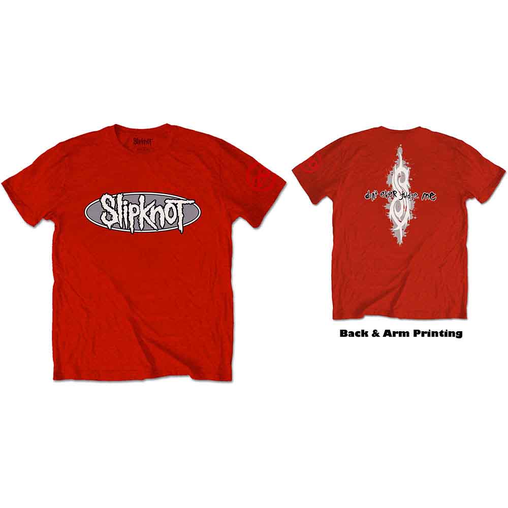 Slipknot - 21.º aniversario No me juzgues nunca [Camiseta]