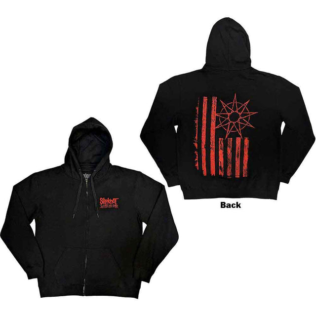 Slipknot - Sudadera con bandera de 9 puntos