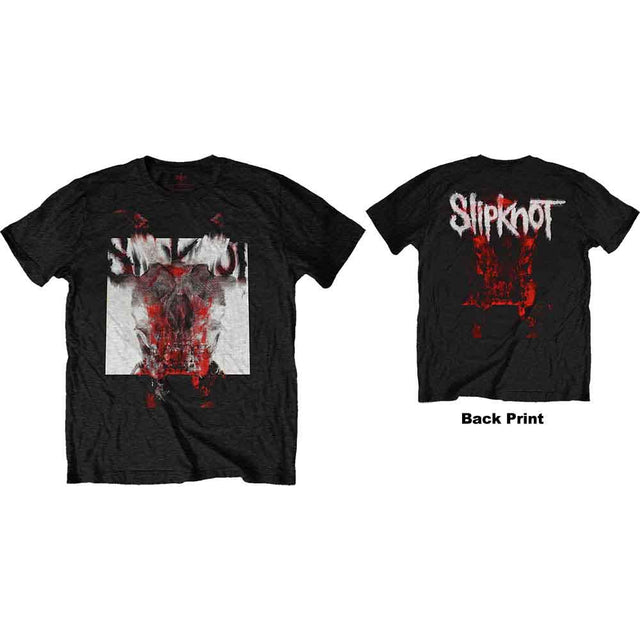 Slipknot - Camiseta con el logotipo de Devil Single - Blur