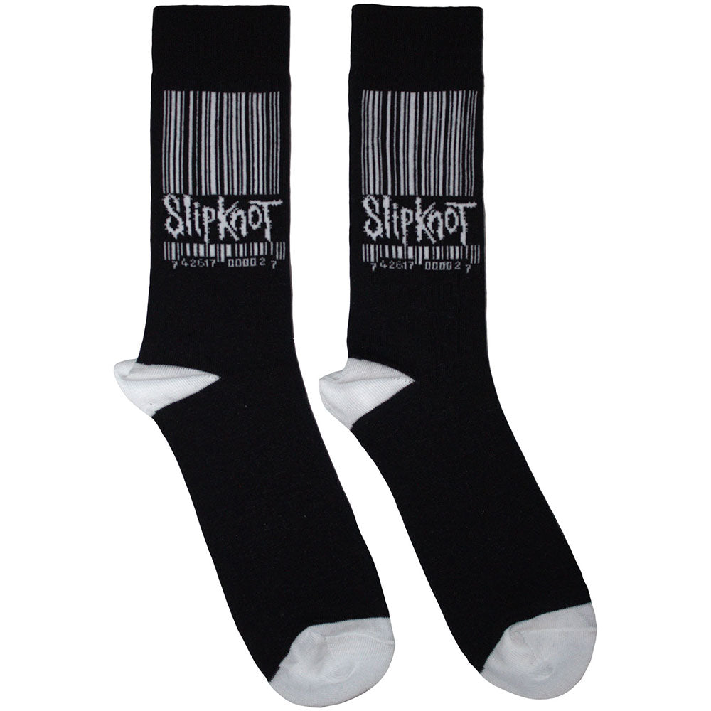 Slipknot Large Barcode Logo [Socks]