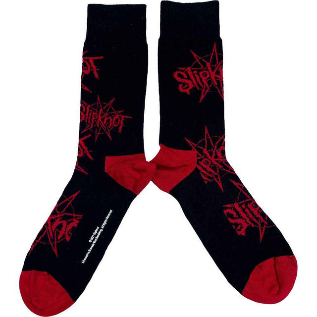 Slipknot - Logotipo y Nonagram [Calcetines]