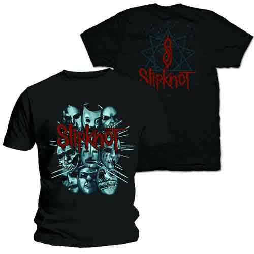 Slipknot Masks 2 [T-Shirt]