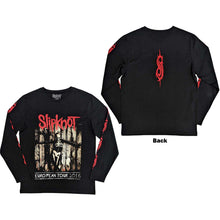 Slipknot - Camiseta con la bandera de esqueleto [L/S]