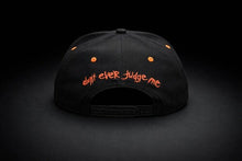Slipknot - Slipknot - Embroidered Logo with Don't Judge Underbill - 6 Panel Flatbill Snapback Cap - Black/Red [Hat]