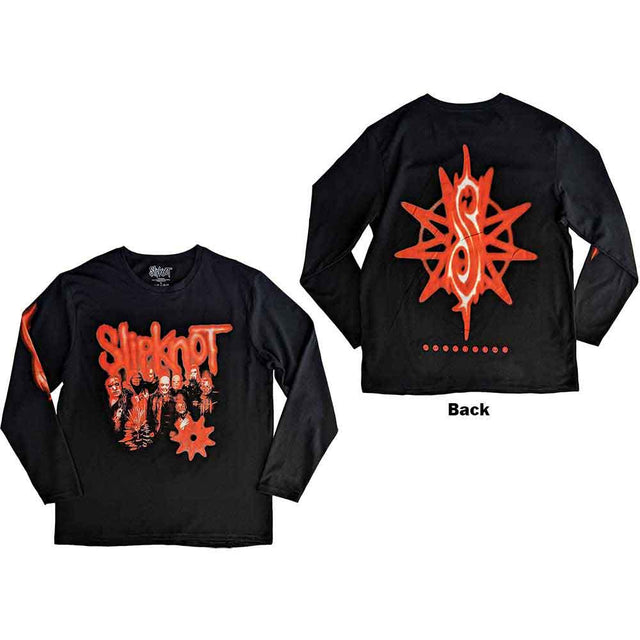 Slipknot - The End So Far Group Photo Tribal-S Nonagram [L/S Shirt]