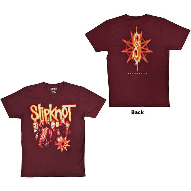 Slipknot - Foto grupal The End So Far Tribal S Nonogram [Camiseta]