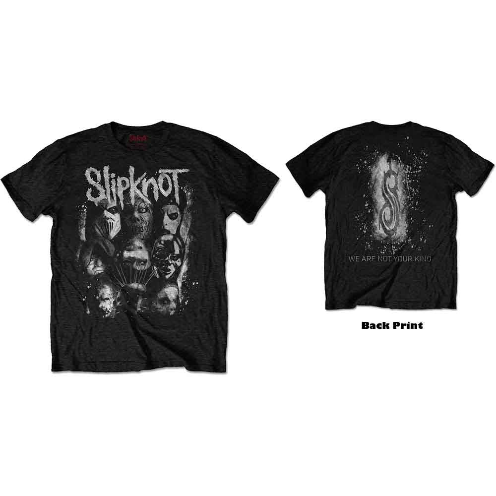 Slipknot - WANYK Camiseta salpicada de blanco