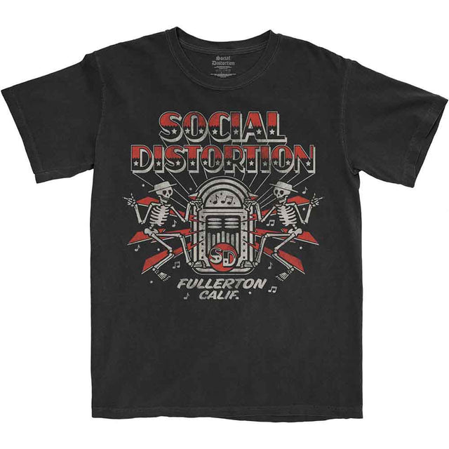 Social Distortion - Jukebox Skelly [T-Shirt]