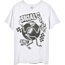 Social Distortion - Camiseta de cuadros de Speakeasy