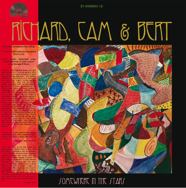 RICHARD, CAM &amp; BERT - Somewhere In The Stars (Exclusiva mundial RSD 2024) [Vinilo]