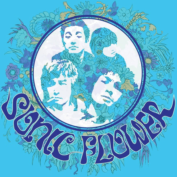 SONIC FLOWER - Sonic Flower (Transparent Blue/White/Solid Blue Striped Vinyl) [Vinyl]