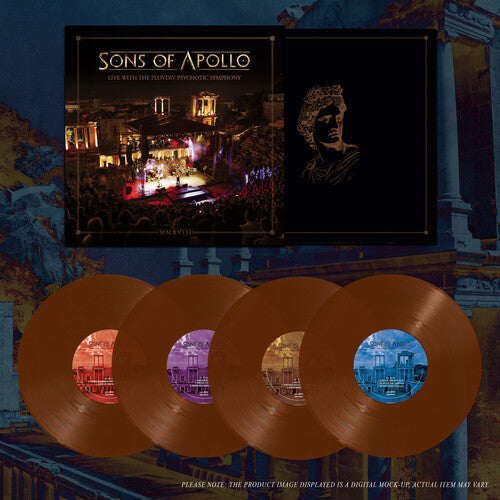 Sons Of Apollo - Live With The Plovdiv Psychotic Symphony [Amber] [4LP Box Set] [Vinyl]