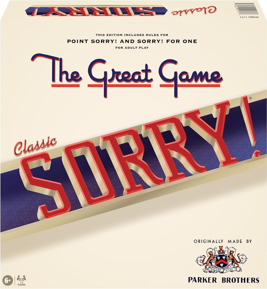 Classic Sorry! (Large Item, Board Game) [Games]