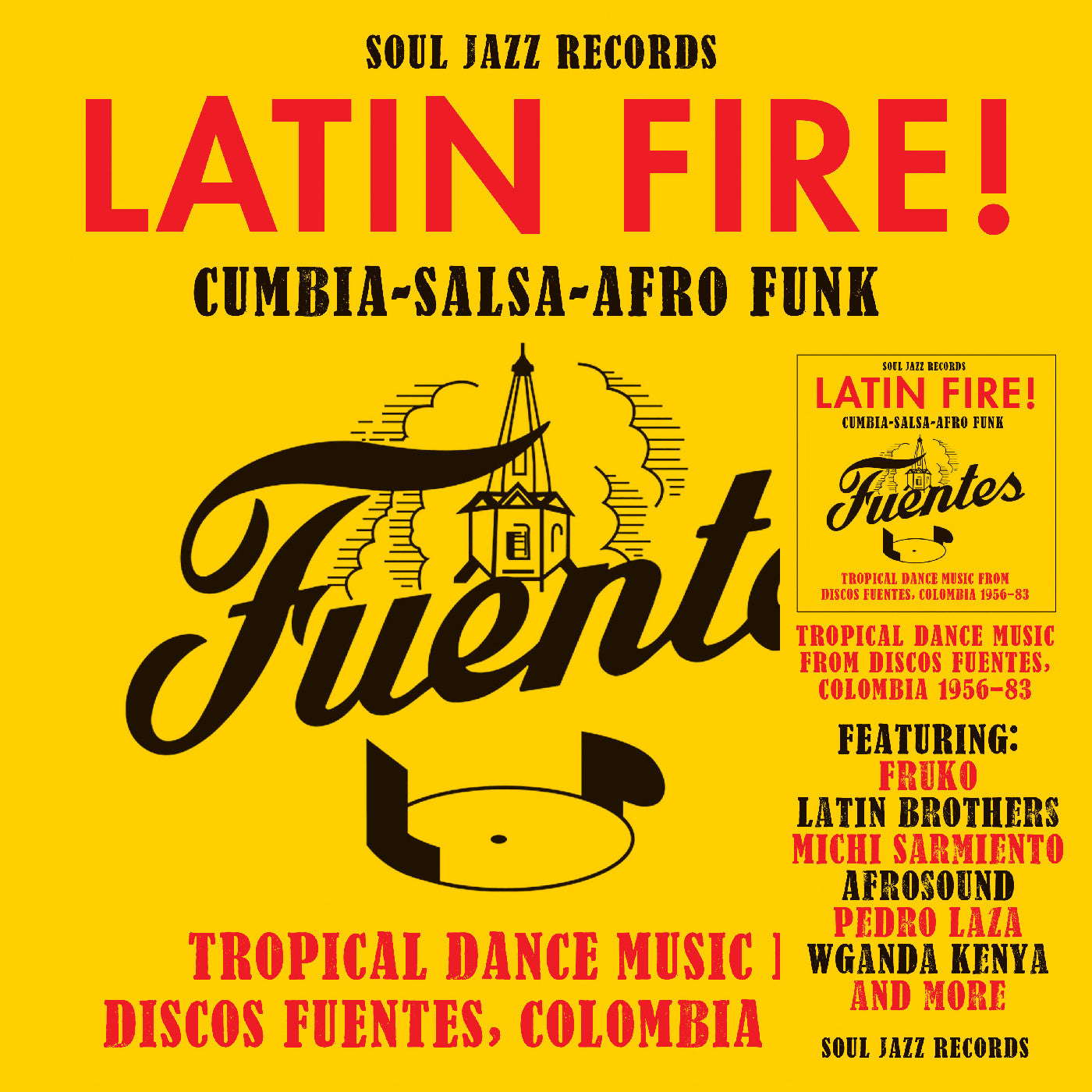 Colombia 1956-83 Latin Fire! Cumbia–Salsa–Afro-Funk: Tropical Dance Music From Discos Fuentes [Vinyl]