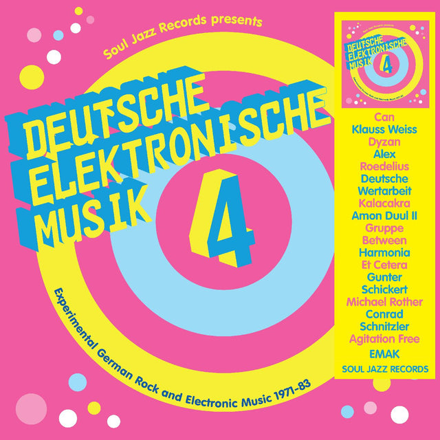 Soul Jazz Records presenta - DEUTSCHE ELEKTRONISCHE MUSIK 4 - Rock alemán experimental y música electrónica 1971-83 [CD]