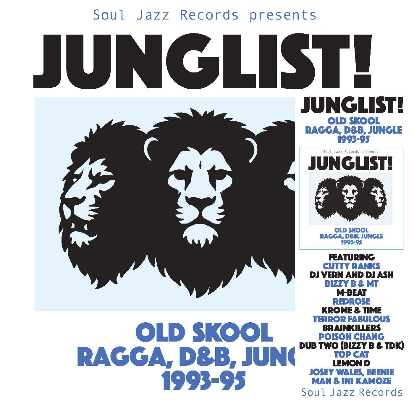 JUNGLIST! Old Skool Ragga, D&B, Jungle [Vinyl]