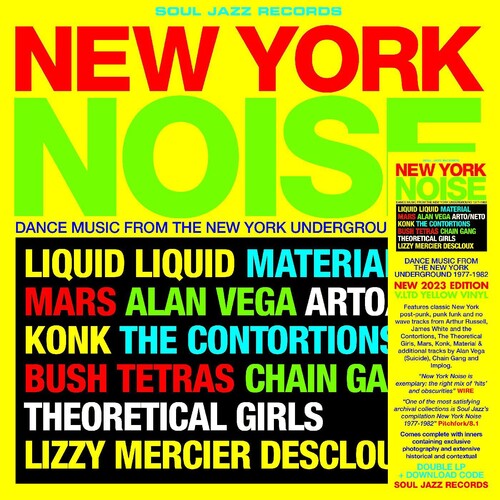 Soul Jazz Records presenta New York Noise: música de baile de Nueva York (RSD 22/04/23) [Vinilo]