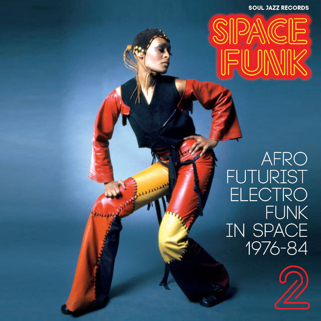 Soul Jazz Records presenta Space Funk 2: Electro Funk Afrofuturista en el Espacio 1976-84 [CD]