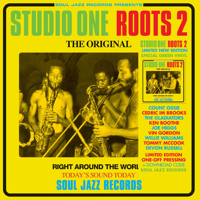 Soul Jazz Records Presents - STUDIO ONE ROOTS 2 (TRANSPARENT GREEN VINYL) [Vinyl]