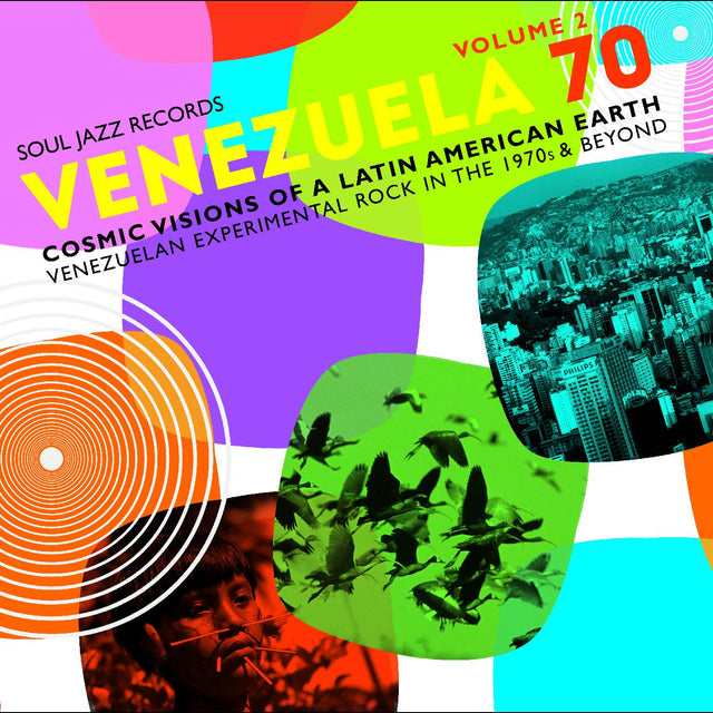 Soul Jazz Records presenta - VENEZUELA 70 Vol.2 - Visiones cósmicas de una tierra latinoamericana: el rock venezolano en los años 70 y más allá [CD]