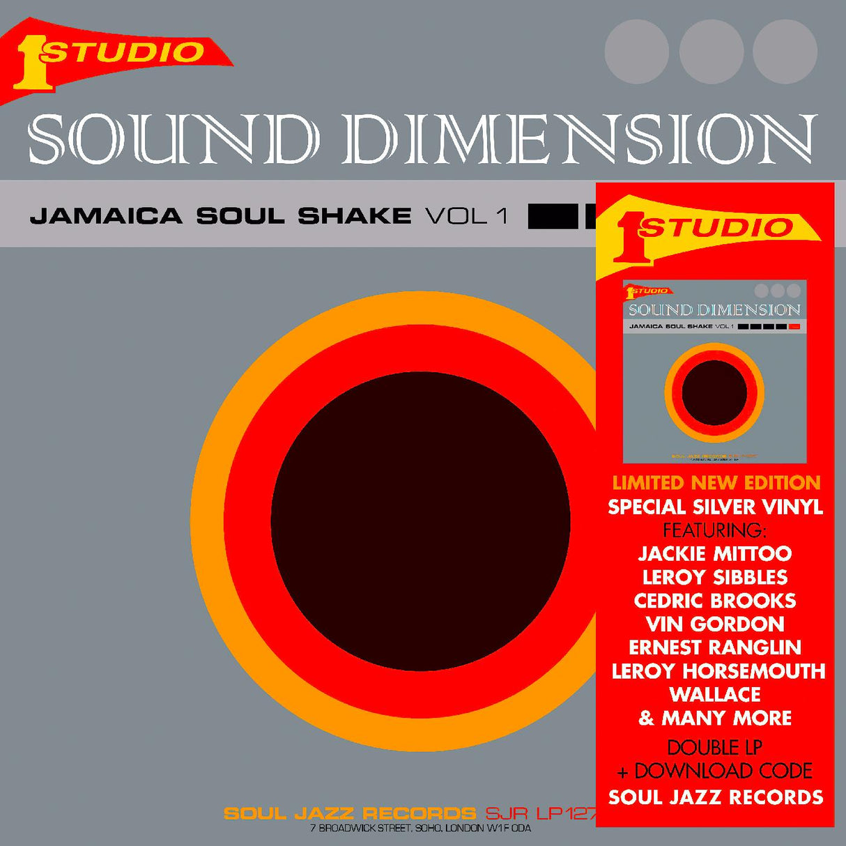 Sound Dimension - Jamaica Soul Shake Vol.1 (VINILO PLATA) [Vinilo]