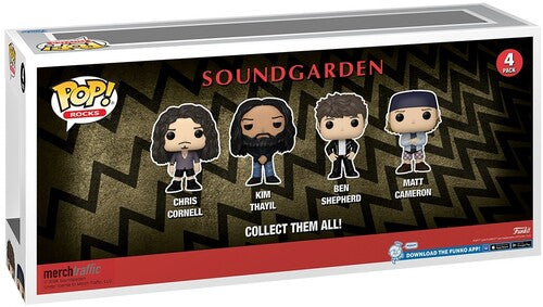 Soundgarden - FUNKO POP! ROCKS: Soundgarden 4-Pack (Large Item, Vinyl Figure, 4 Pack) [Action Figure]