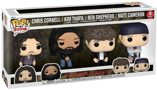 Soundgarden - FUNKO POP! ROCKS: Soundgarden 4-Pack (Large Item, Vinyl Figure, 4 Pack) [Action Figure]