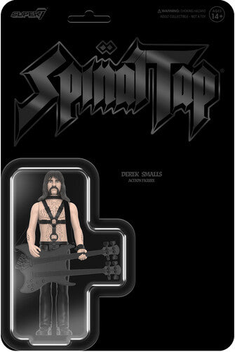 Super7 - Spinal Tap - ReAction Figures Wv2 - Derek Smalls (None More Black) (Collectible, Action Figure) [Action Figure]