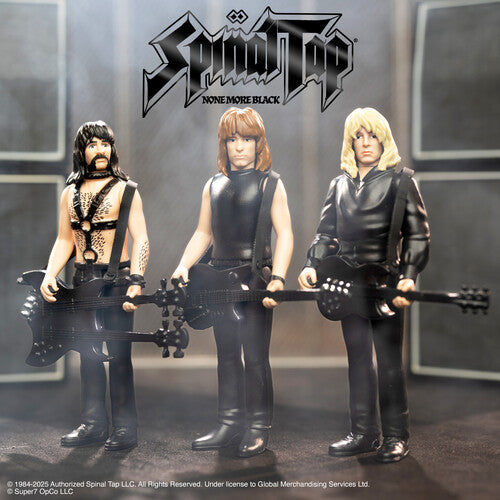 Super7 - Spinal Tap - ReAction Figures Wv2 - Derek Smalls (None More Black) (Collectible, Action Figure) [Action Figure]