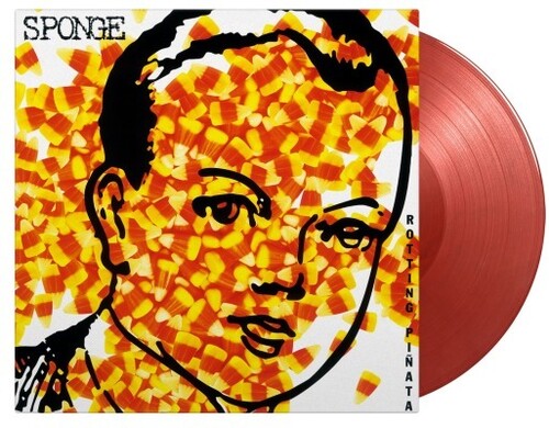 Sponge Rotting Pinata (Limited Edition, 180 Gram Red & Black Marble Colored Vinyl) [Import] Vinyl