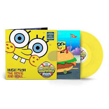 Spongebob Squarepants Soundtrack - The Spongebob Squarepants Movie-Music From The Movie And More [Yellow Vinyl] [Vinyl]