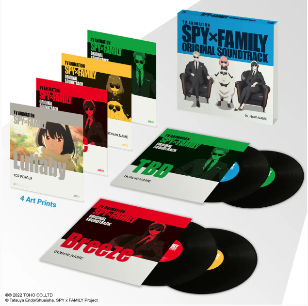 SPY X FAMILY Original Soundtrack Deluxe box [Vinyl]