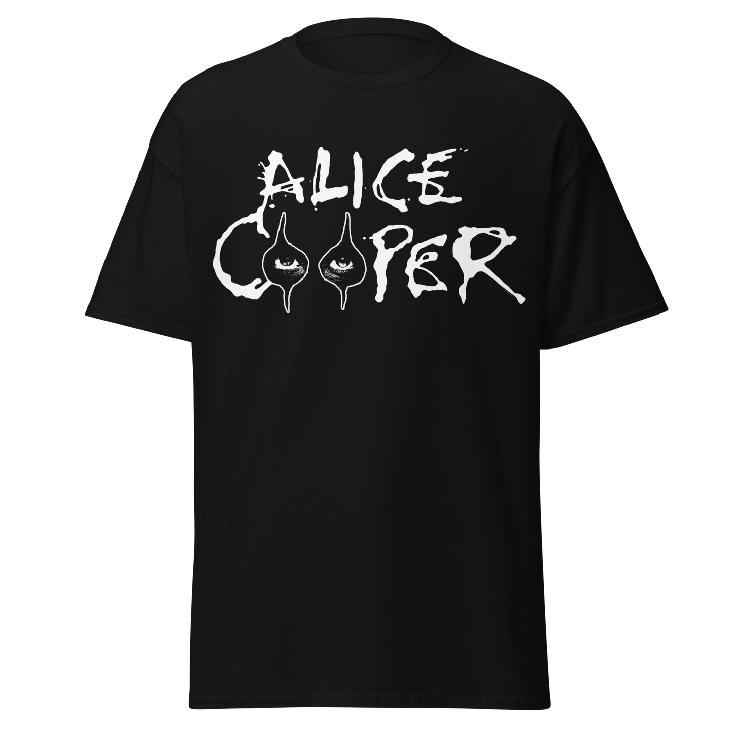 MERCHMOMENT Alice Cooper Big Eyes Jumbo Print T-Shirt [Apparel]