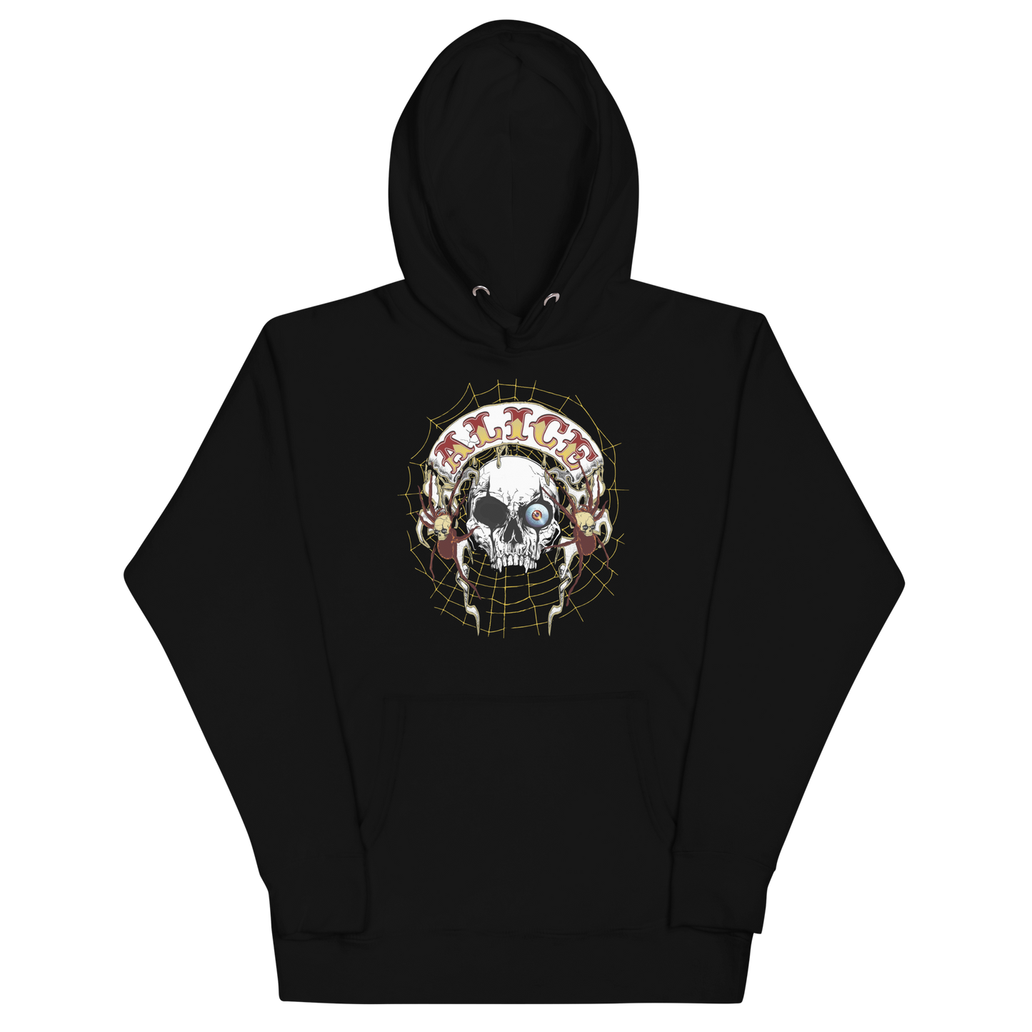 MERCHMOMENT Alice Cooper One Eyed Skull Classic Hoodie [Apparel]