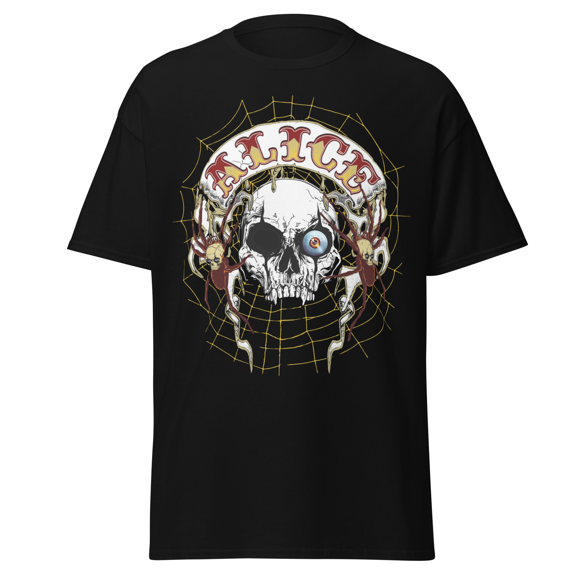 Alice Cooper One Eyed Skull Jumbo Print T-Shirt []