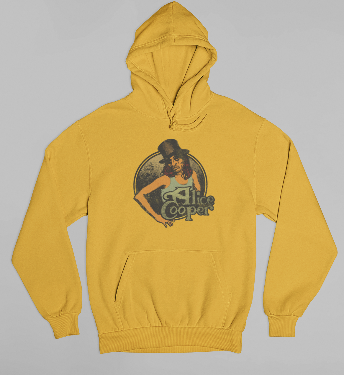 MERCHMOMENT Alice Cooper Showtime 1976 Vintage Hoodie [Apparel]