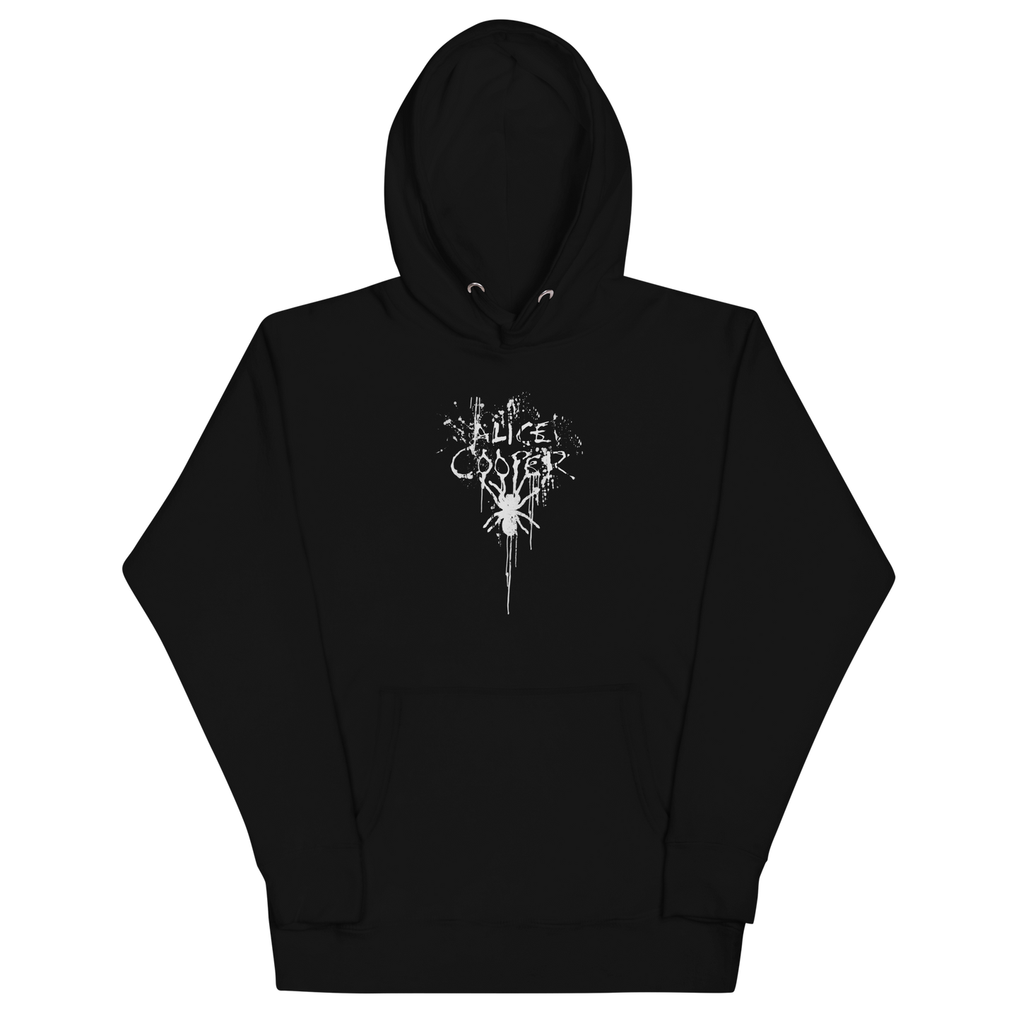 MERCHMOMENT Alice Cooper Spider Drip Classic Hoodie [Apparel]