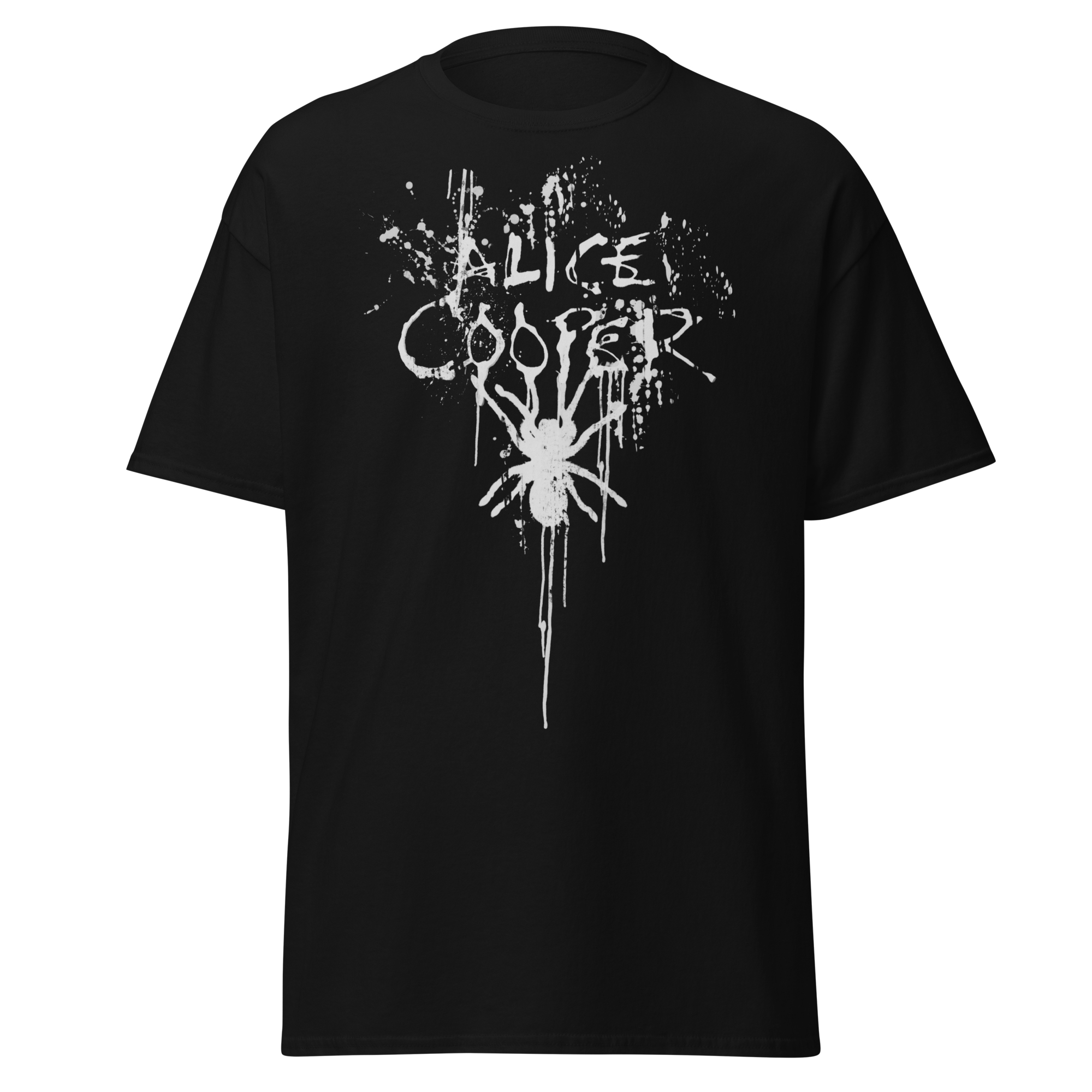 Alice Cooper Spider Drip Jumbo Print T-Shirt []