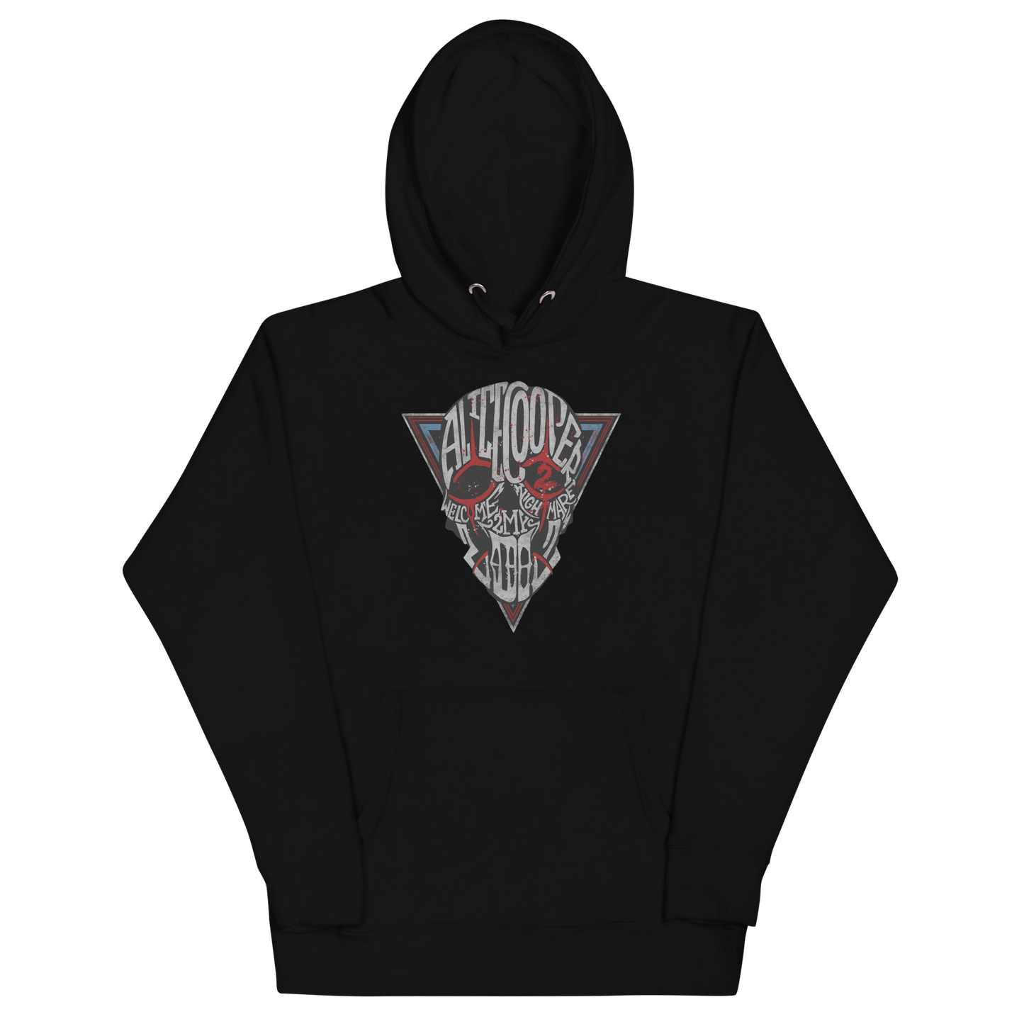 MERCHMOMENT Alice Cooper Welcome 2 My Classic Hoodie [Apparel]