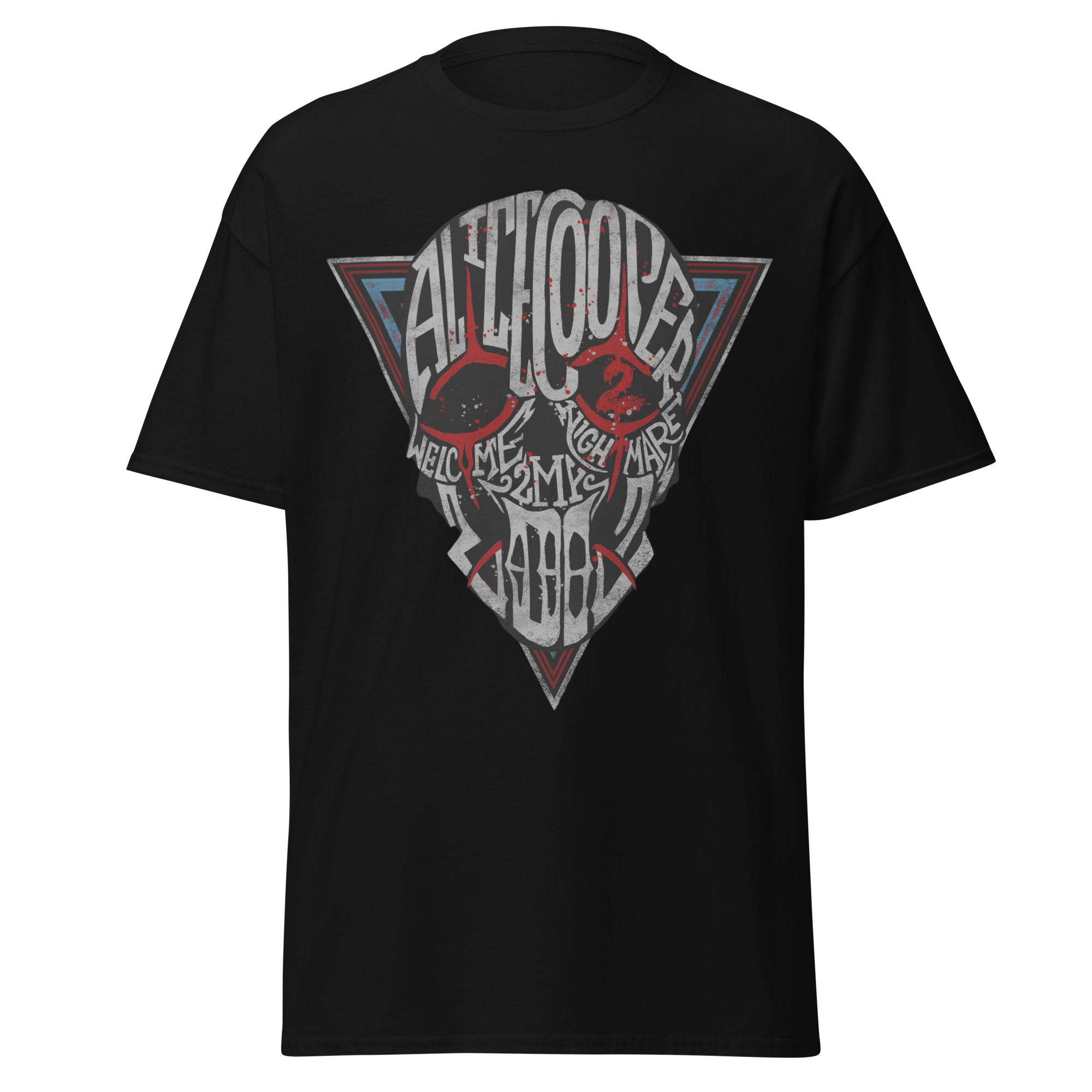 Alice Cooper Welcome 2 My Jumbo Print T-Shirt []