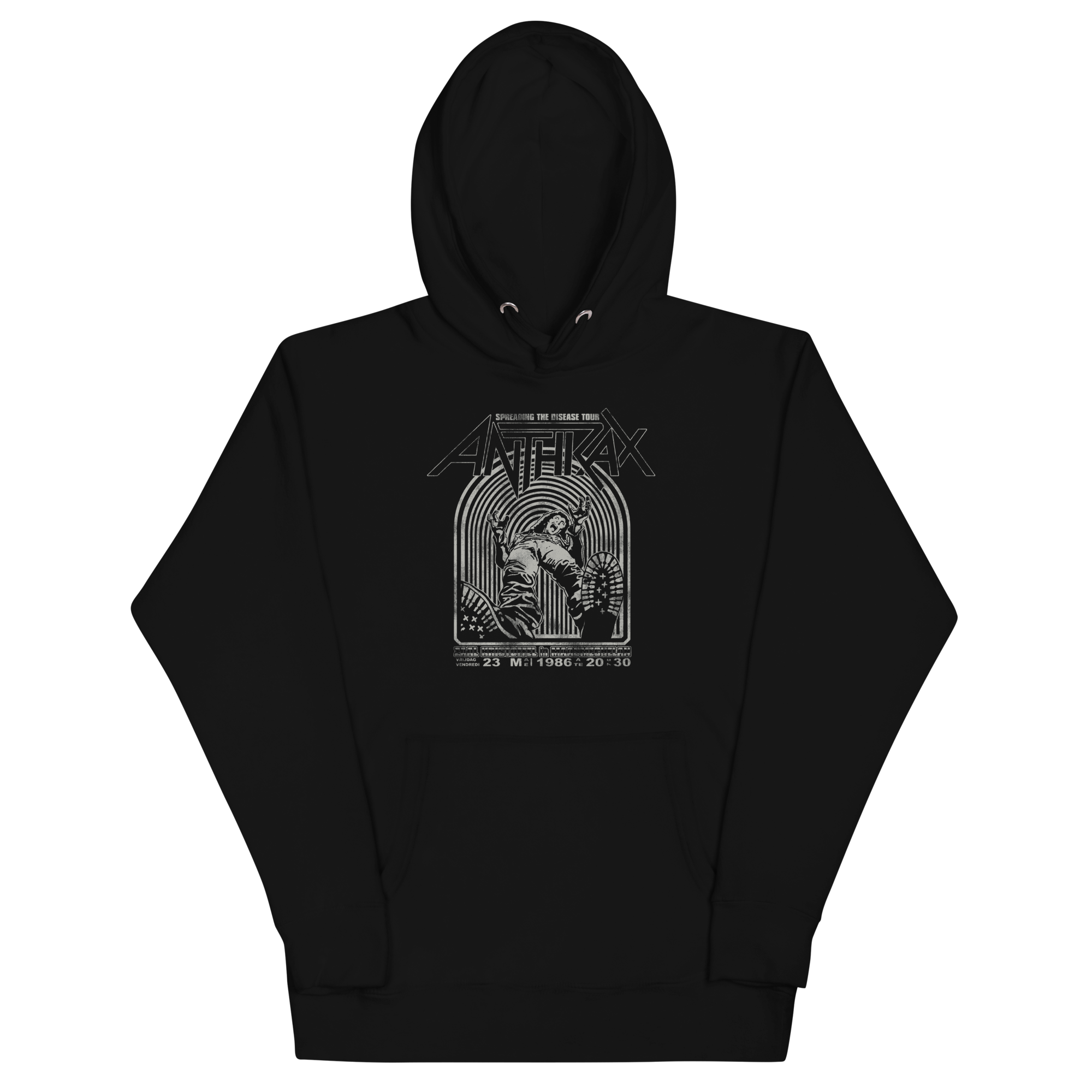 Anthrax 1986 Tour Classic Hoodie []