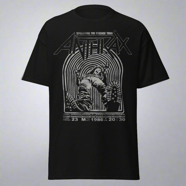 Stakes - Anthrax - 1986 Tour Jumbo Print T-Shirt []