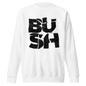 MERCHMOMENT Bush Stacked Logo Jumbo Print Sweatshirt [Apparel]
