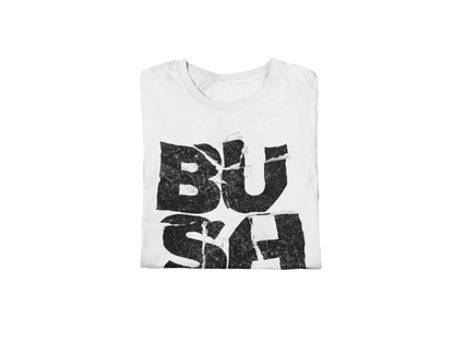 MERCHMOMENT Bush Stacked Logo Jumbo Print T-Shirt [Apparel]